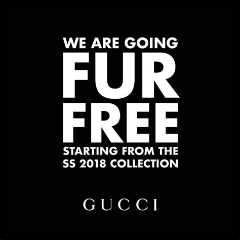 the influence of gucci go fur free|gucci's fur free.